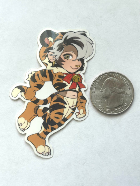 Year of the Tiger Oona Sticker
